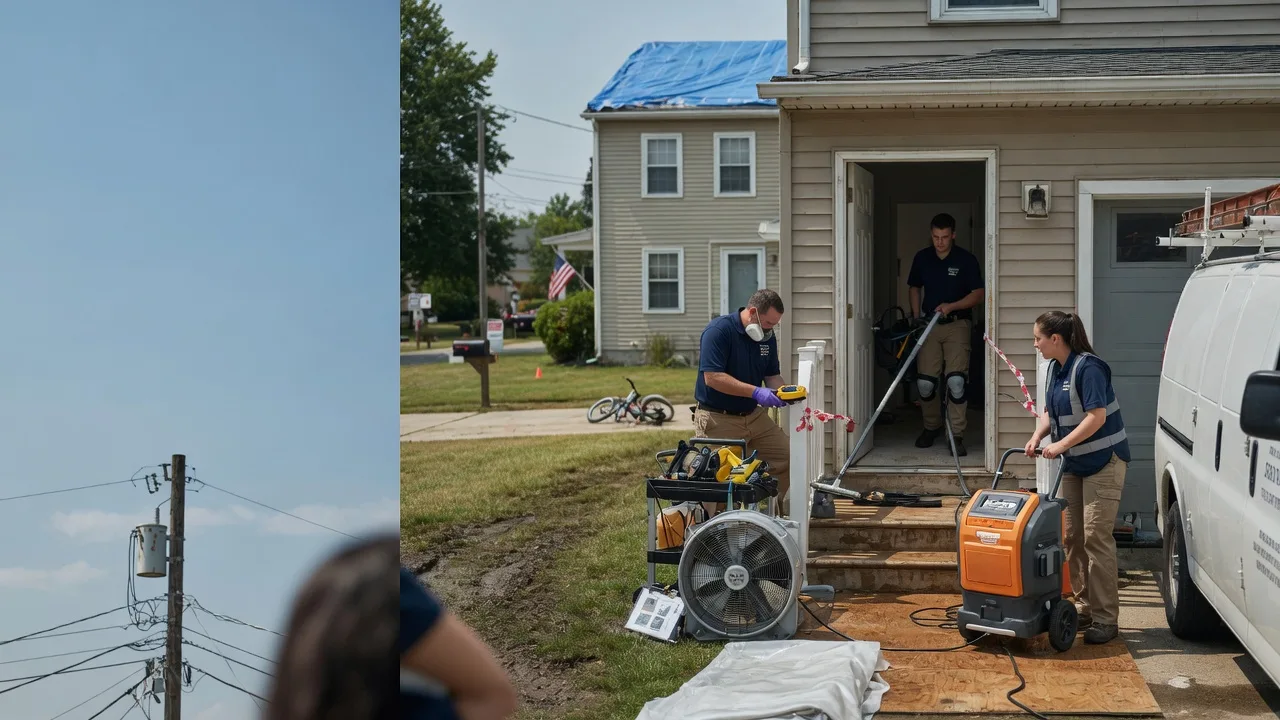 Water Damage Repair in Thawville, IL near me